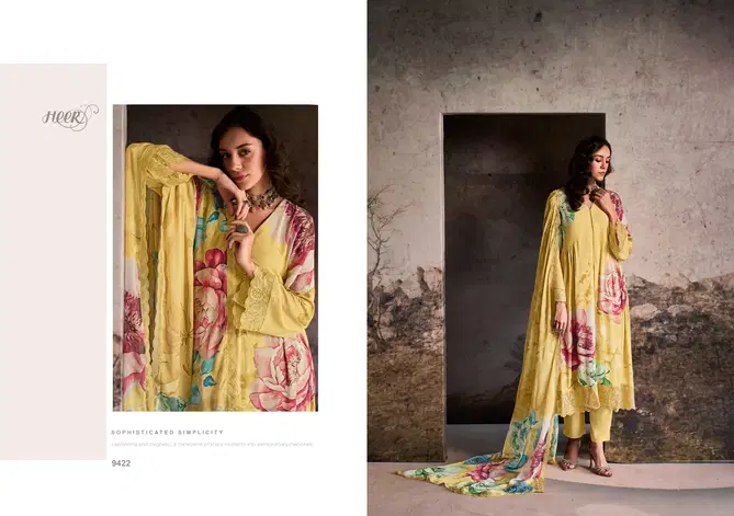 Nilofer By Kimora Heer Muslin Digital Printed Salwar Kameez Suppliers In Mumbai
